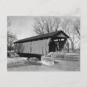 Alte gedeckte Brücke Postkarte