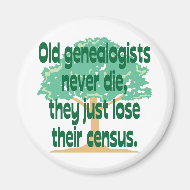 Alte Genealoge nie Die Magnet (Vorne)