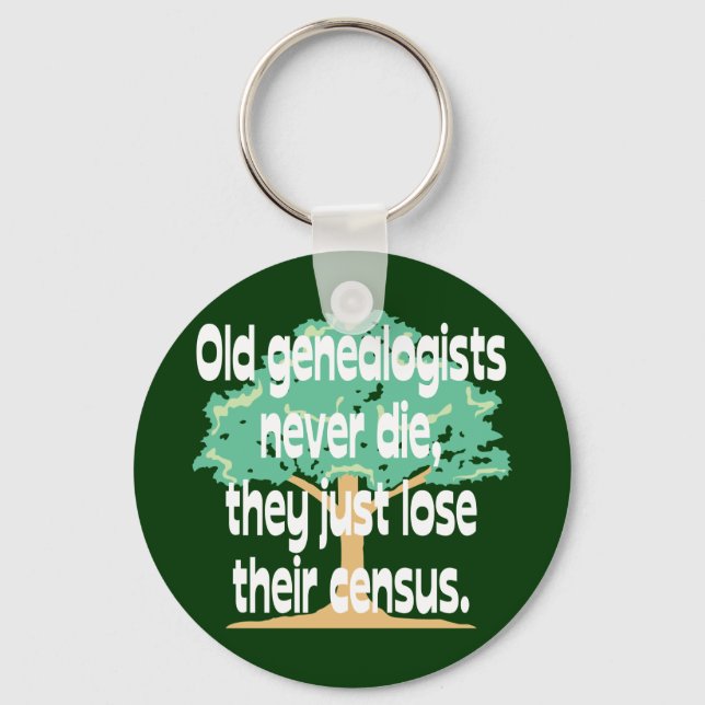 Alte Genealoge nie Die Schlüsselanhänger (Vorderseite)