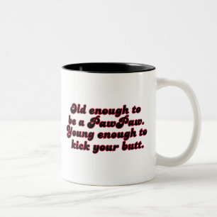 Alte genug Papaya Zweifarbige Tasse