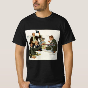 Alte Geschäftswelt, Treffen von Fluglinienvorständ T-Shirt