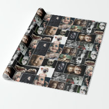Alte Gespensterpuppen Geschenkpapier