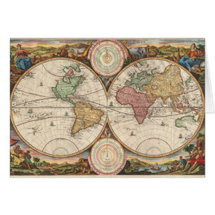 Alte globale Karte