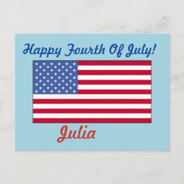 ALTE GLORY HAPPY 4. JULI POSTKARTE