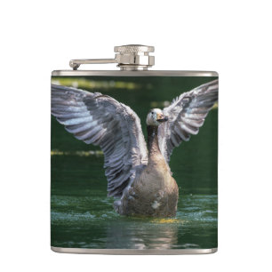 Alte Goose Wing Action Flachmann
