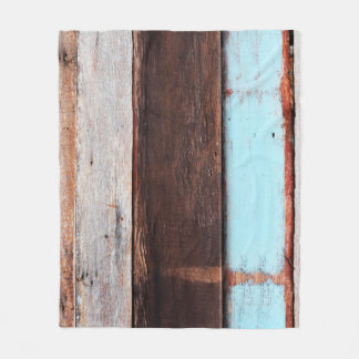 Alte graue Holztapete, schwarz, leer, Fleecedecke