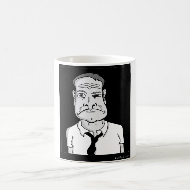 Alte graue Typ-Tasse Kaffeetasse (Mittel)