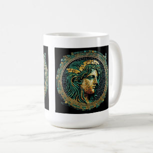 Alte griechische Mystery Classic Tasse, 15 oz Kaffeetasse