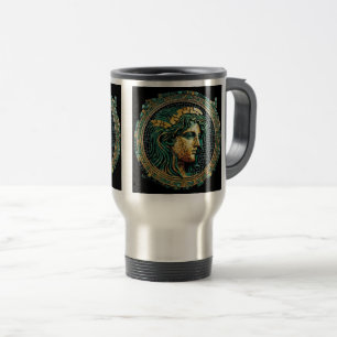 Alte griechische Mystery Travel/Tasse, 15 oz Reisebecher