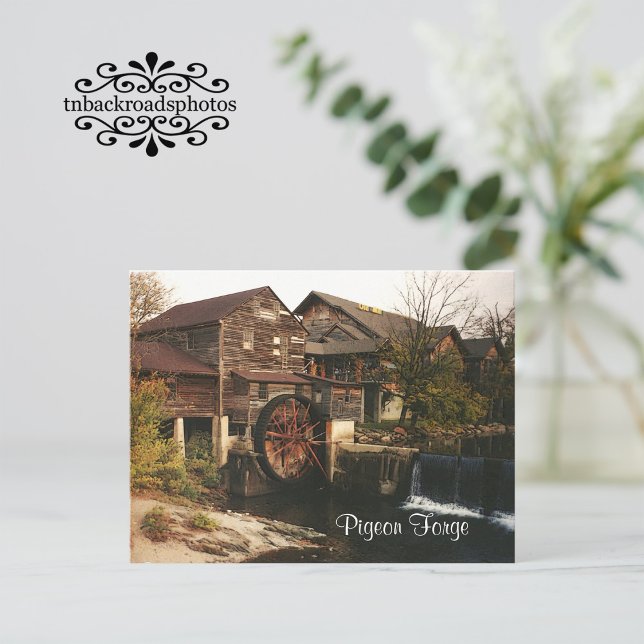 Alte Grist Mill Postkarte (Von Creator hochgeladen)