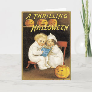 Alte Halloween-Geister-Geschichten für Kinder Karte