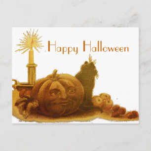 Alte Halloween-Postkarte Postkarte