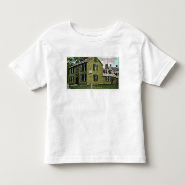 Alte Haus-Ansicht Hancocks Clark # 2 Kleinkind T-shirt (Vorderseite)