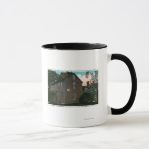 Alte Haus-Ansicht Hancocks Clark # 3 Tasse