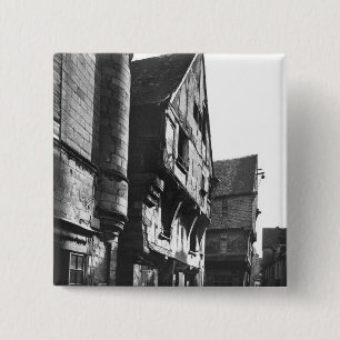 Alte Häuser bei großartigem Carroi Button