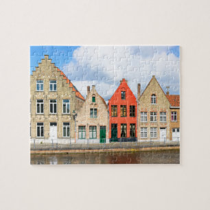 Alte Häuser in Brügge, Belgien