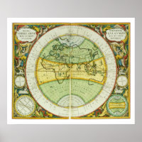 Alte Hemisphären der Welt, Platte 94 von 'T