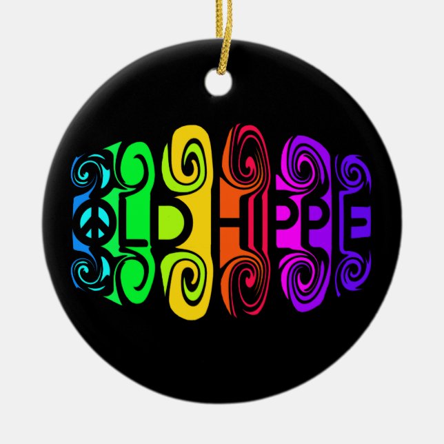 ALTE HIPPIE-Verzierung, fertigen besonders an Keramikornament (Vorne)