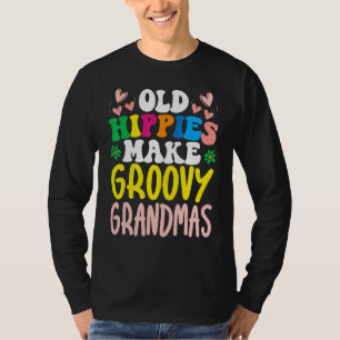 Alte Hippies machen groovy Omas Oma am besten T-Shirt