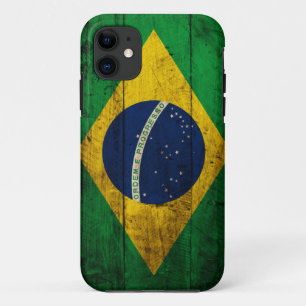 Alte hölzerne Brasilien-Flagge title_seo2