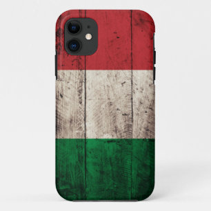 Alte hölzerne Italien-Flagge Case-Mate iPhone Hülle