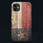Alte hölzerne Texas-Flagge; iPhone 11 Hülle<br><div class="desc">Texas-Flagge; Texan; Texian; Tejano;</div>
