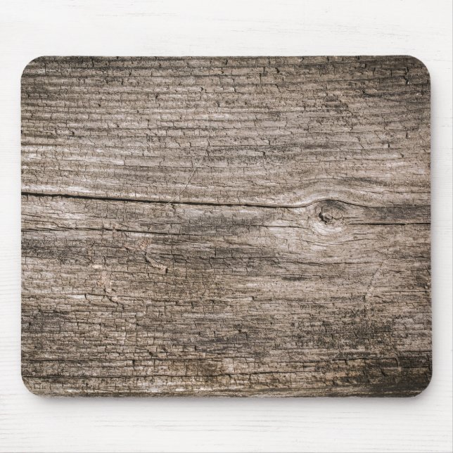 Alte Holzplanken Mousepad (Vorne)