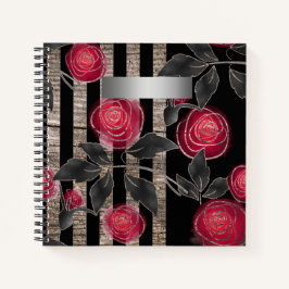 Alte Holzplanken Notizbuch