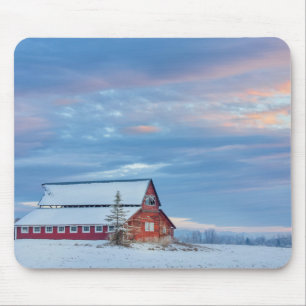 Alte Holzscheune Rot Im Unteren Tal Mousepad