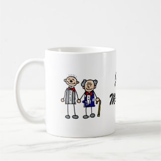 Alte homosexuelle Paare Kaffeetasse