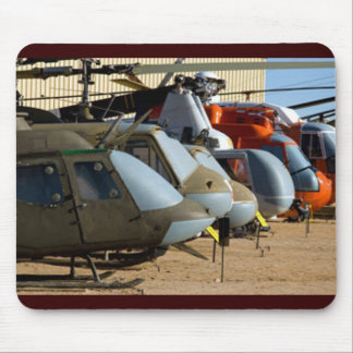 Alte Hubschrauber Mousepad