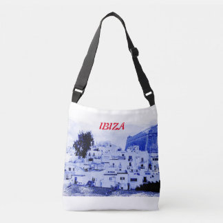 alte IBIZA-Karte anzeigen Tragetaschen Mit Langen Trägern