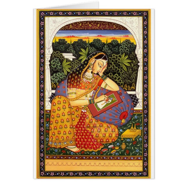 Alte Inder Mughal Prinzessin (Vorne)