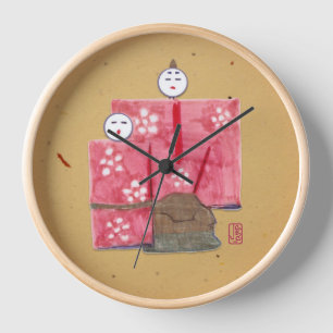 Alte japanische Universaluhr Uhr