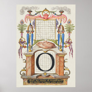 Alte Kalligrafie Poster