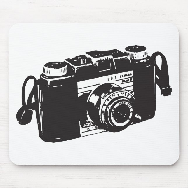 Alte Kamera Mousepad (Vorne)