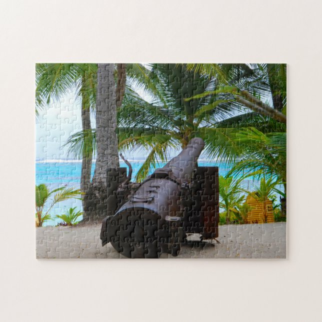 Alte Kanone Marianen. (Horizontal)