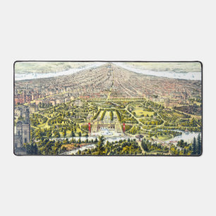 Alte Karte des Central Park, New York, 1873 Schreibtischunterlage