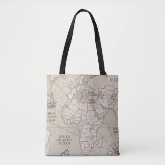 alte Karte Tasche