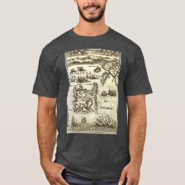 Alte Karte von Lemnos (Isle De Stalimene) T-Shirt