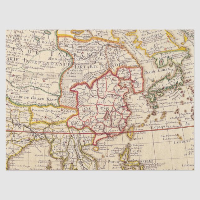 Alte Kartenserie 1 Entwurf 3 Seidenpapier (Vorderseite)