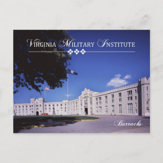Alte Kasernen, Militärinstitut der Virginia (VMI) Postkarte