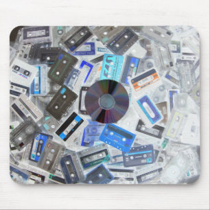 Alte Kassetten Mousepad