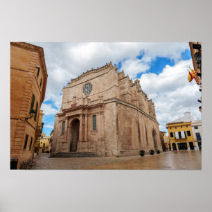 Alte Kathedrale Santa Maria in Ciutadella - Menorc Poster