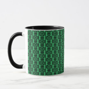 Alte keltische Kreuz-Knotenarbeit Fine Art Tasse