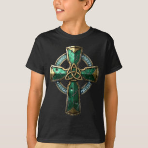 Alte keltische Kreuzrunen irisches Erbe Alt T-Shirt