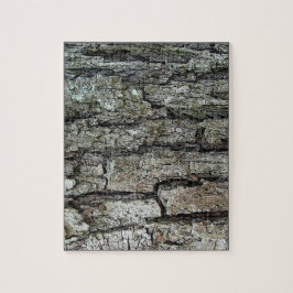 Alte Kiefernrinde mit Rahmen