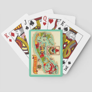 Alte klassische Bermuda-Karte Spielkarten