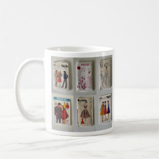 Alte Kleidermuster Kaffeetasse