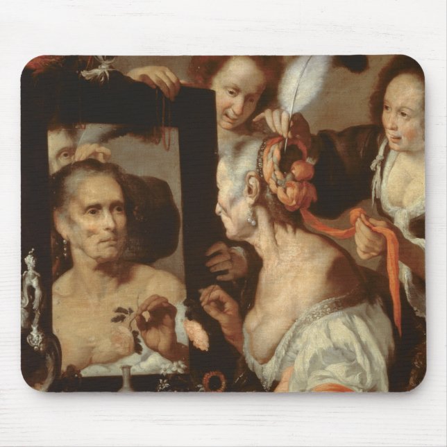Alte Kokette Mousepad (Vorne)